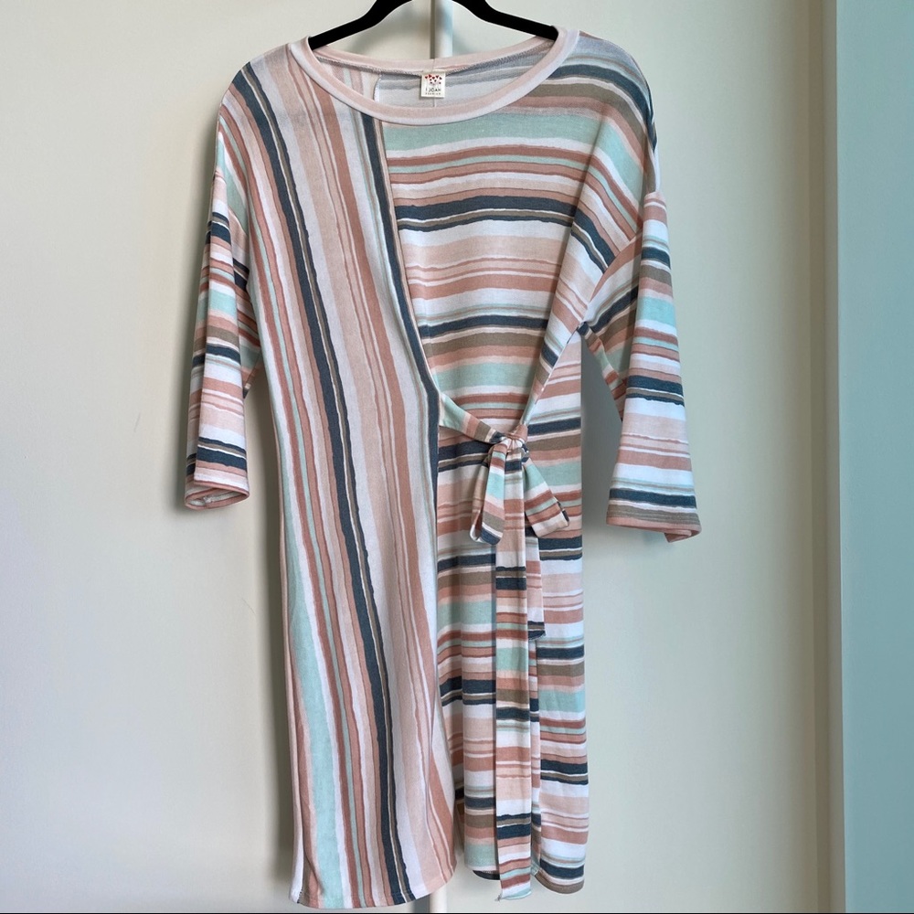 I Joah Striped Dress | Small